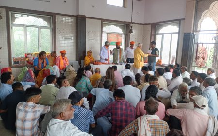 नीमला गांव में भाजपा की बूथ विजय संकल्प बैठक का हुआ आयोजन