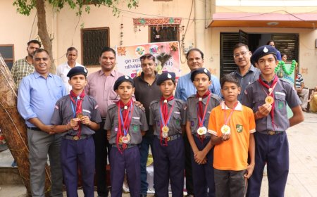 खेलकूद प्रतियोगिताएं संपन्न ,विजेताओं को किया सम्मानित