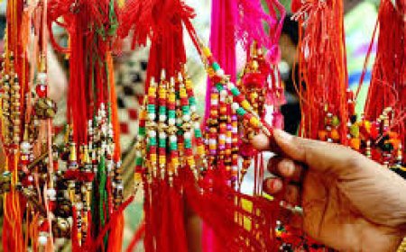 भाई बहिन का त्यौहार:  जिले भर के बाजार राखियों से गुलजार