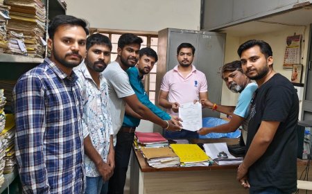 कांग्रेस कार्यकर्ताओ ने की पाली संभाग पर सरकारी यूनिवर्सिटी की मांग मुख्यमंत्री के नाम दिया ज्ञापन
