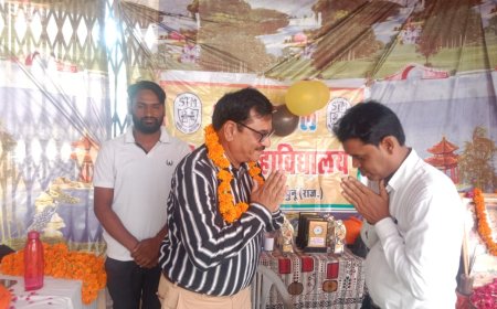 श्री टोडरमल पीजी महाविद्यालय में नवागंतुक छात्र छात्राओ का मनाया प्रवेशोउत्सव