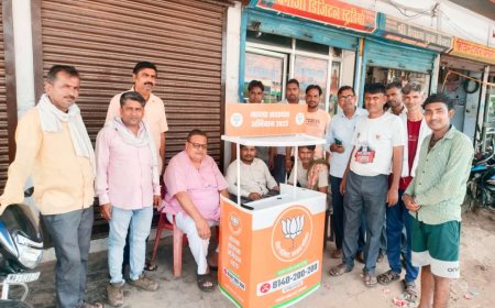 भाजपा ने चलाया सदस्यता अभियान