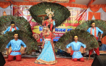 एक शाम परशुराम महादेव के नाम विशाल भजन संध्या आयोजित हुई