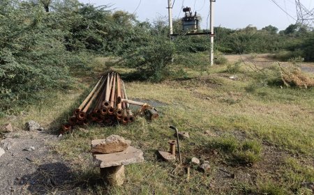 बाघोली में चार ट्यूबवेल ख़राब होने से एक सप्ताह से चल रहा है पेयजल संकट