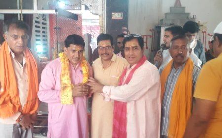 धीरेन्द्र शास्त्री की हनुमंत कथा को लेकर कठूमर में कार्यालय हुआ शुभारंभ