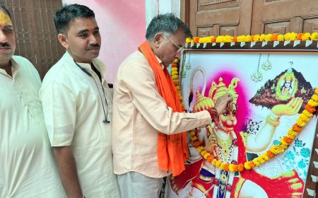 श्री बागेश्वर धाम सेवा समिति द्वारा शाखा कार्यालय का हुआ उद्घाटन