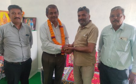 जिलाध्यक्ष आढ़ा ने करुणा इन्टरनेशल सम्भागीय कार्यालय का किया अवलोकन