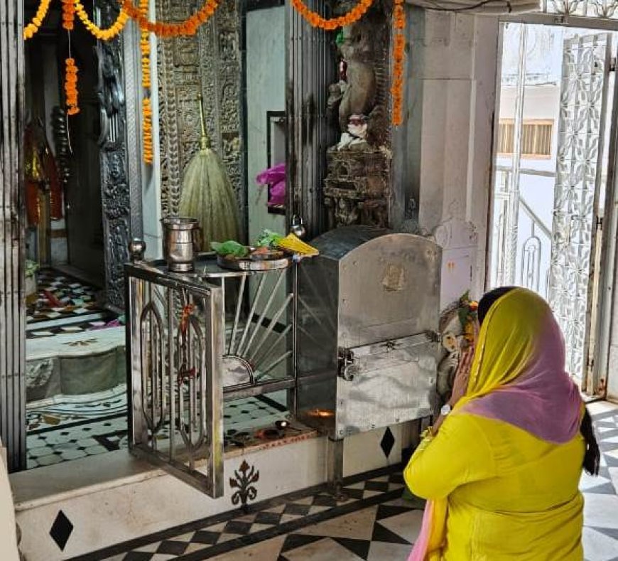 रामावत ने पावा गांव पावेश्र्वर महादेव मंदिर में किए दर्शन