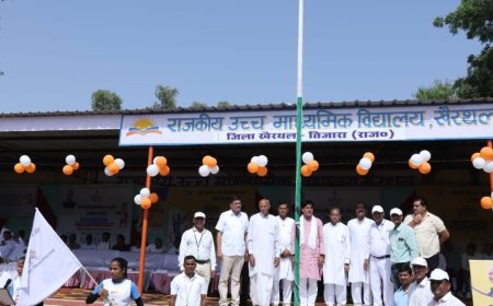 जिला स्तरीय ओलम्पिक खेलों का हुआ आगाज: विधायक ने किया उद्घाटन