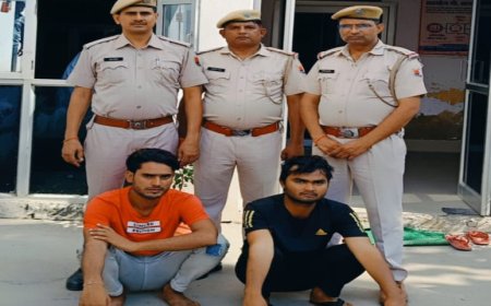 फर्जी सिम व फर्जी एटीएम से लोगो के साथ धोखाधडी करने वाले 2 गिरफ्तार