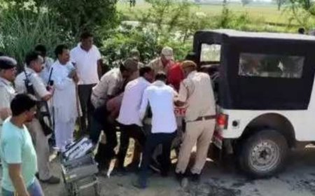 खुलासा:- निकले थे नगर का एटीएम उखाड़ने-एटीएम उखाडा गोपालगढ़ का:10 हजार का इनामी बदमाश गिरफ्तार