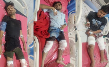 हिस्ट्रीशीटर अजय झामरी हत्याकाण्ड के 03 आरोपी पुलिस हिरासत में:फायरिंग में बदमाश घायल -बुलेट प्रूफ जैकेट से पुलिसकार्मिकों की बची जान