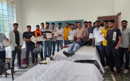 गीता फाऊंडेशन के तत्वाधान में हुआ रक्तदान शिविर का आयोजन: 70 यूनिट रक्त का हुआ संग्रहण