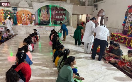 समारोह पूर्वक मनाया सतगुरु  हरिदास राम महाराज जी का 23 वां पुण्यतिथि महोत्सव