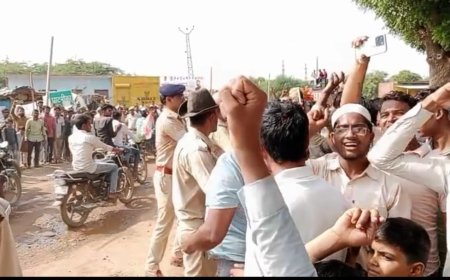   पहाड़ी थाने मंत्री के काफिले का रास्ता अवरूध कर पुलिस पर पथराव करने का मामला दर्ज 