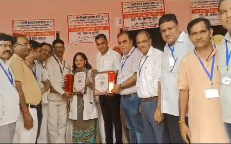 बडौदामेव में आंखों का ऑपरेशन व रक्तदान शिविर का हुआ आयोजन:  1000 मरीज की निशुल्क जांच