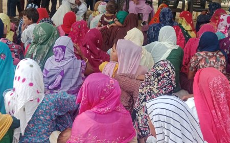 एसडीएम-तहसीलदार ने महिला मतदाता शपथ दिला कर ई-संकल्प पत्र भरवाकर मतदान के लिए प्रोत्साहित किया