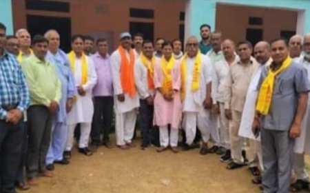 सैनी समाज की 12 गांव सेवा समिति की बैठक,तीन नए ब्लाक बनाए