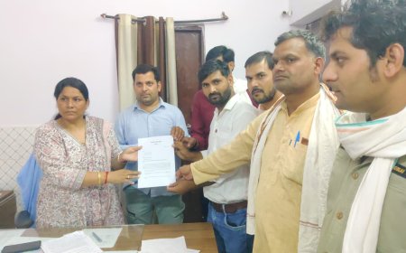 घाटमीका संघर्ष समिति ने स्थानीय समस्याओं के संबंध में महामहिम राज्यपाल  के नाम उपखंड अधिकारी पहाड़ी को ज्ञापन दिया