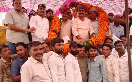 टोडपुरा और बागोरिया की ढाणी में करोड़ों की‌ लागत से हुए विकास कार्यों के दर्जनों लोकार्पण व शिलान्यास