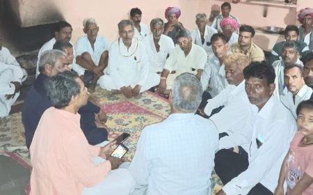 समाज की मजबूती के लिए होनो होगा एकजुट: माली बावलास में हुई माली (सैनी) महासभा के सक्रिय सदस्यों की बैठक