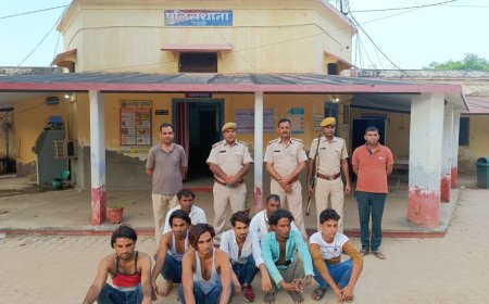 पुलिस ने सीओं गिर्राज मीणा के निर्देशन मे अपराधियो पर कसा शिकंजा अपराधियो मे मंचा हडकंप