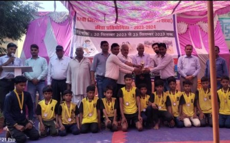 चौहान स्कूल से तीन खिलाडियो का स्टेट लेवल खो-खो टूर्नामेंट मे हुआ चयन