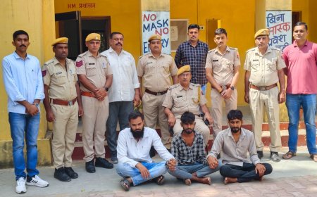 ट्रांसफार्मर चोरी करने वाली गैंग का पर्दाफाश दो किशोर सहित तीन आरोपी गिरफ्तार