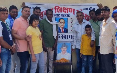 अंबेडकर शिक्षण संस्थान में धूमधाम से मनाई गई शहीद भगत सिंह की जन्म जयंती