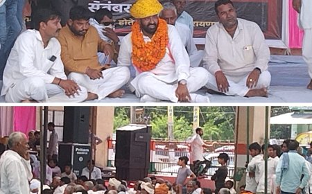 बानसूर मेरी कर्मभूमि है मैं गठबंधन से बानसूर से चुनाव लड़ूंगा सर्व समाज का समर्थन हासिल होने पर- मुखिया गुर्जर