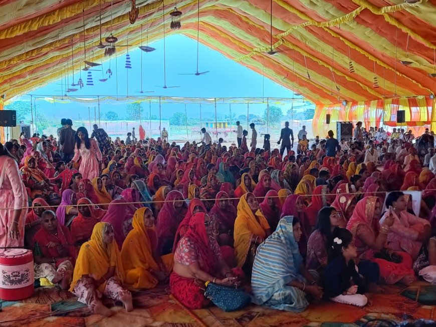 श्रीमद् भागवत ज्ञान यज्ञ सप्ताह का हुआ शुभारंभ:जिले भर की प्रभात फेरियों का हुआ समाघम, महिलाओं ने निकाली कलश यात्रा