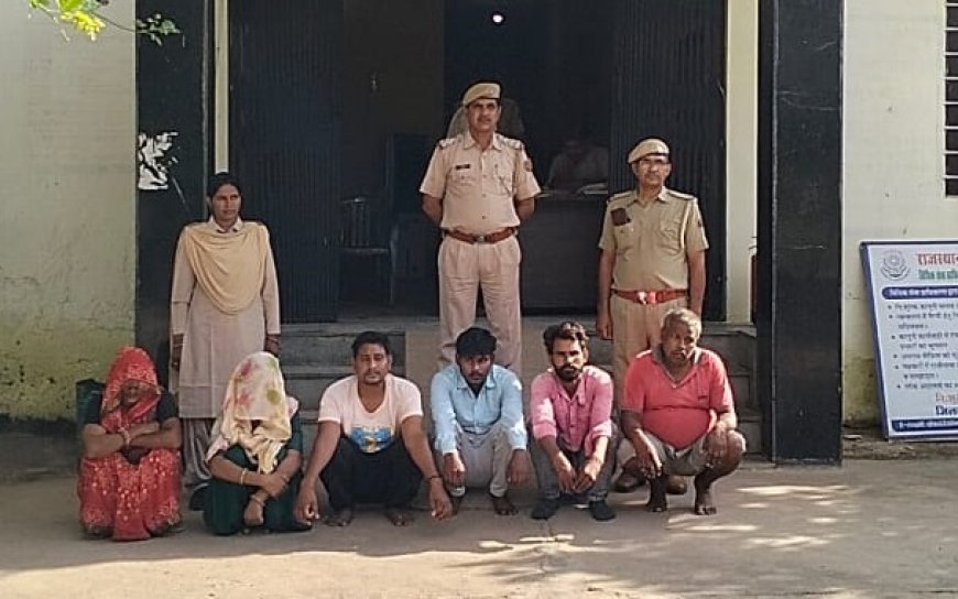 अज्ञात शव की पहचान कर 6 हत्यारो का किया पर्दाफाश: लक्ष्मणगढ़ पुलिस की कार्यवाही