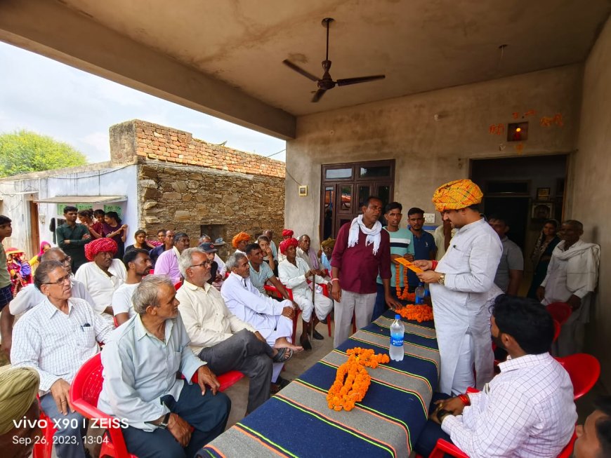 शहीद स्मारक जयपुर में होने वाले महापड़ाव को राजस्थान कीर कहार महासभा ने दिया समर्थन