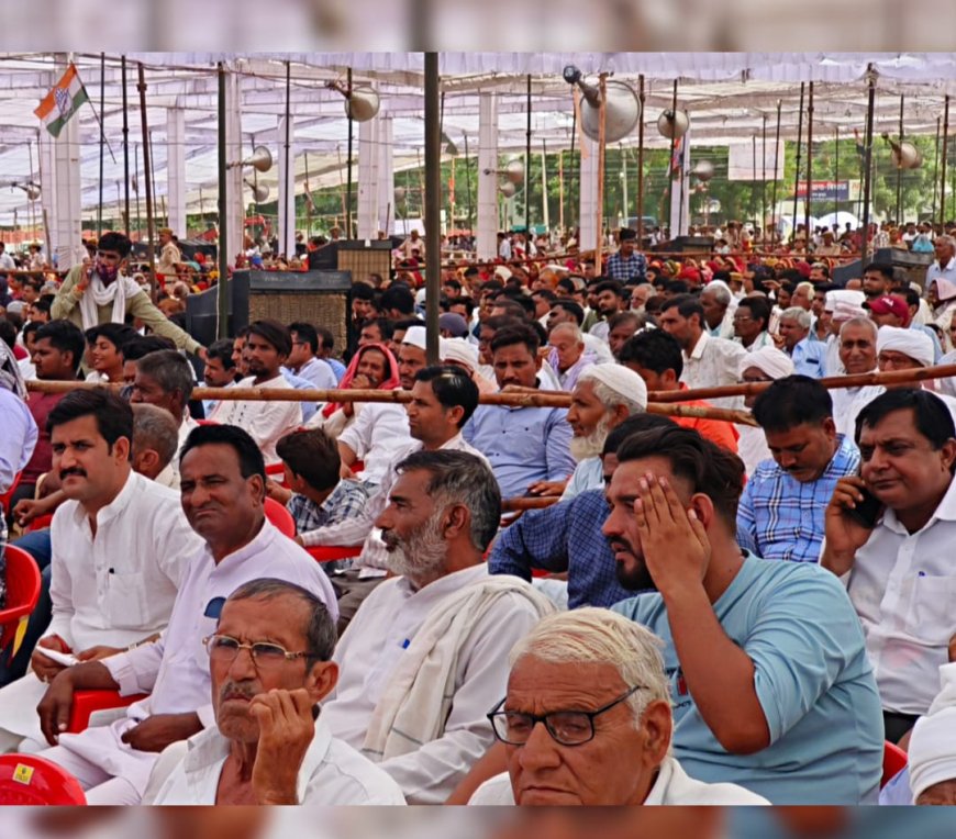 उदयपुरवाटी से सैकड़ो कार्यकर्ताओं के साथ पहुंचे थे मुख्यमंत्री की सभा में युवा नेता सैनी