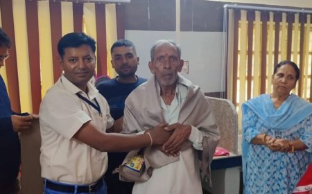 अंतर्राष्ट्रीय वृद्धजन दिवस के अवसर पर वृद्धजन सम्मान का किया आयोजन