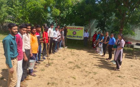उदयपुरवाटी में स्वच्छता ही सेवा कार्यक्रम का  टोडरमल पीजी महाविद्यालय में हुआ आयोजन