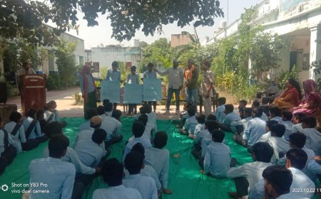 महेंद्रगढ़ में मनाई गई लाल बहादुर शास्त्री व गांधी जयंती