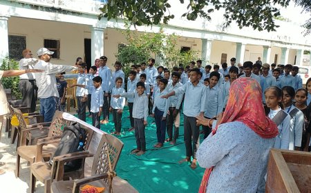 गांधी शास्त्री की जीवनी को आत्मसात करने की प्रेरणा दे, नवाचार ने दिलाई बाल विवाह नहीं करने की शपथ