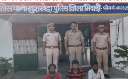 कम्पनियों में चोरी करने वाले शातिर नकबजन गिरफ्तार