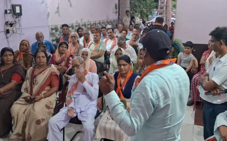 भाजपा ओबीसी मोर्चा अलवर दक्षिण द्वारा प्रभावी मतदाता सम्मेलन कार्यक्रम के तहत अलवर शहर विधानसभा का ओबीसी सम्मेलन हुआ आयोजित