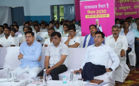 मुख्यमंत्री गहलोत ने किया मिशन 2030 का विजन डॉक्यूमेंट का विमोचन