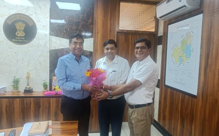 बीआईआईए प्रतिनिधिमंडल ने नवपद ग्रहण करने पर कलेक्टर साहब से की मुलाकात