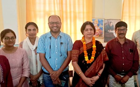 राजकीय महाविद्यालय खैरथल में डॉ. मंजू यादव ने किया प्राचार्य पद पर कार्यग्रहण