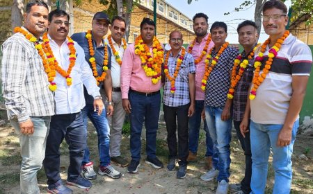 प्रेस क्लब बारां - तिवारी पुनः अध्यक्ष निर्वाचित