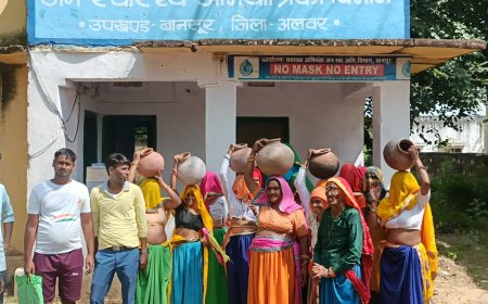 अम्बेडकर कॉलोनी: जलदाय की समस्या पर विरोध प्रदर्शन, मांग जल्दी समाधान की"*