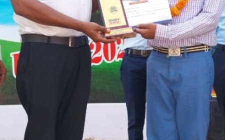 बानसूर के अभिषेक और मोहित ने शूटिंग में ब्रांज मैडल और चौथी रैंक हासिल की, दा गोल्डन आई शूटिंग अकादमी द्वारा सम्मानित