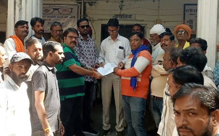 रायपुर दलित युवक का अपहरण सर्व संगठनों ने सौंपा राज्यपाल के नाम ज्ञापन