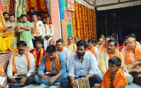 रामगढ़ में गणेश पूजन के साथ रामलीला का हुआ शुभारंभ