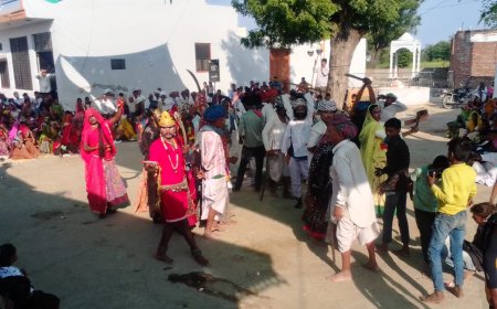 नैनपुरिया में गवरी डांस में दिखे गाडोलिया का खेल से जुड़े प्रसंग