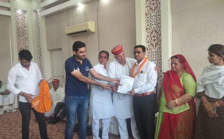 राजस्थान जाट महासभा आईटी प्रकोष्ठ के जिला अध्यक्ष बनने पर डॉक्टर मानसिंह भावरिया का हुआ जयपुर में सम्मान
